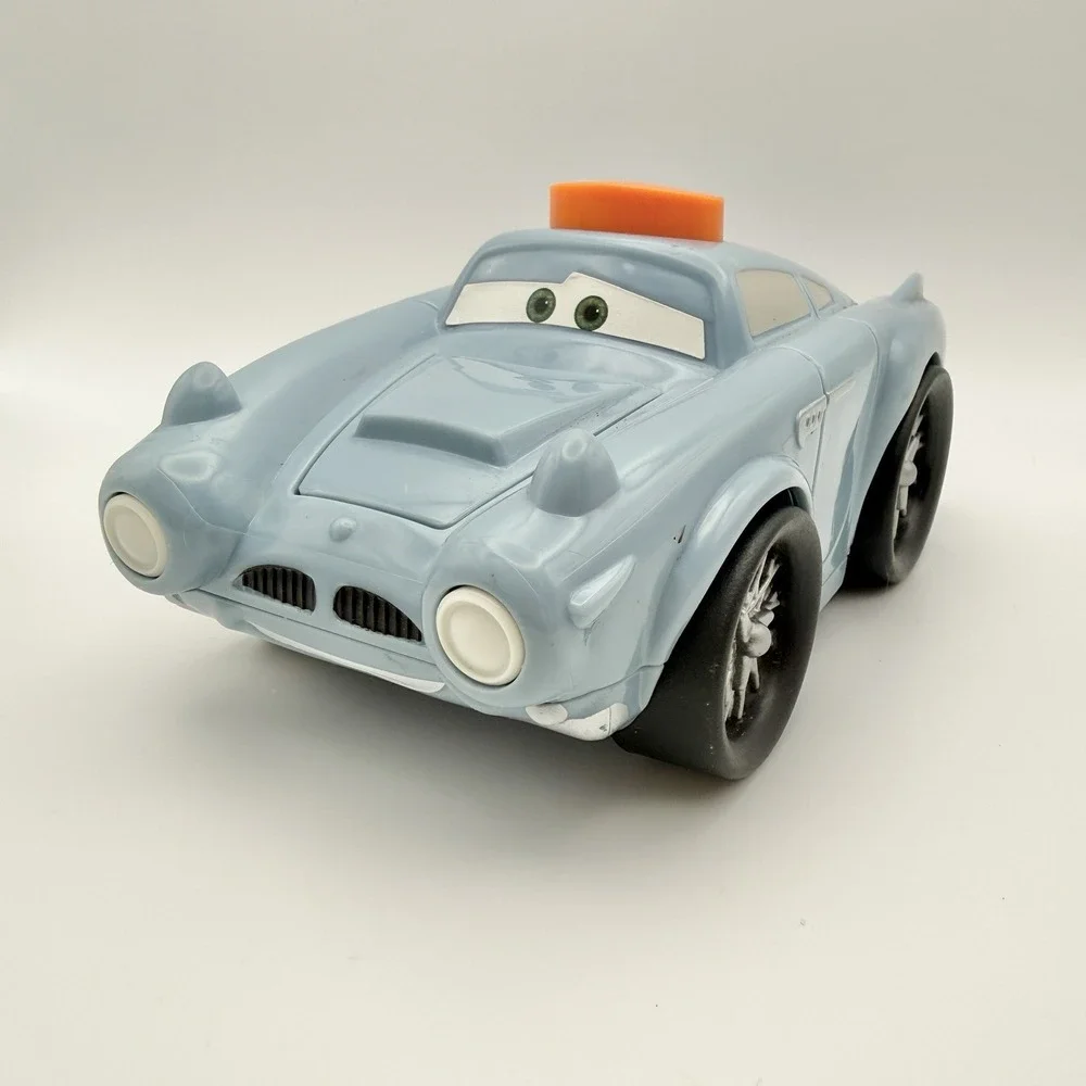 Disney Pixar Cars Finn McMissile Talking Lights‎ 2010 Fisher-Price Mattel Works!